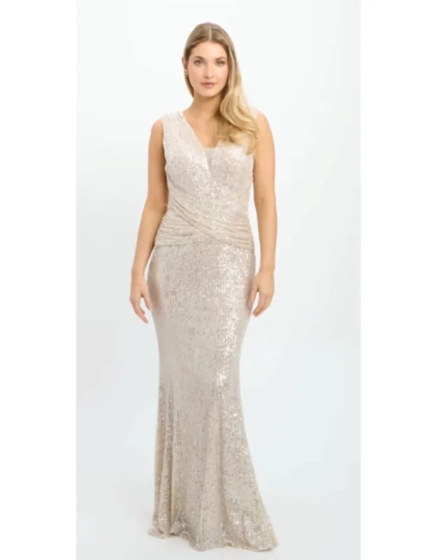 Sequin Maxi Dress