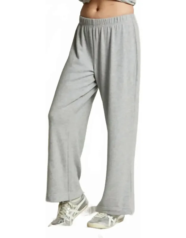Brushed Sweater Jersey Pull On Pants