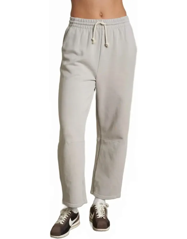 Fleece Barrel Pants