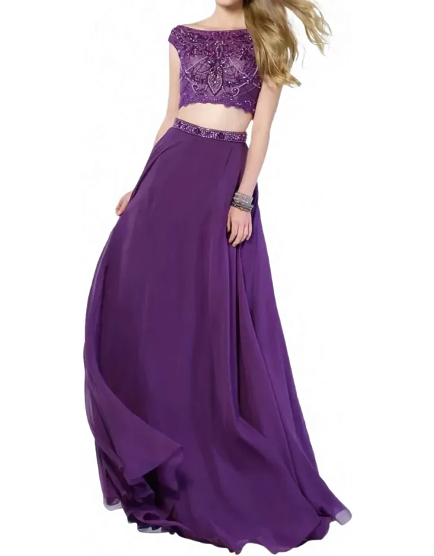 Embellished Prom Dress