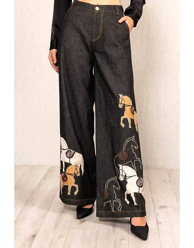 Aster Fable Wide Leg Jeans