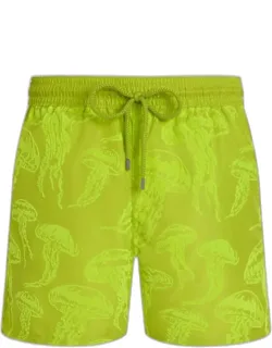 Ultra-light And Packable Swim Trunks Flocked Jellyfish Dance