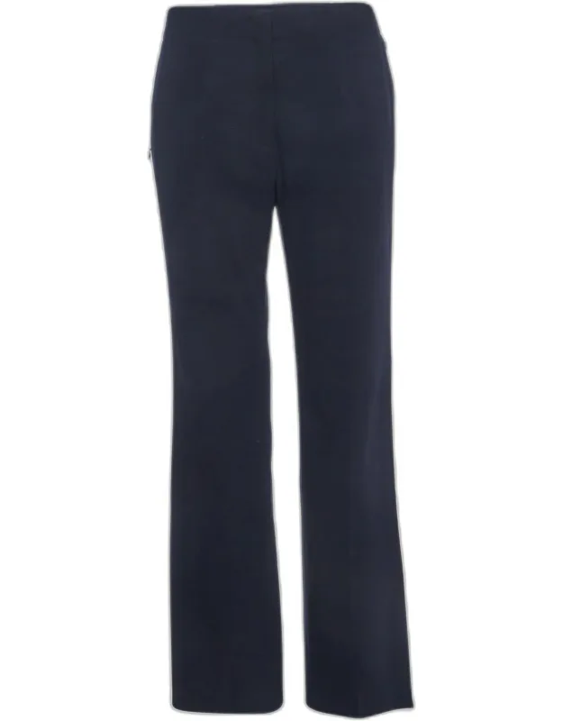 Stretch Wool Straight Fit Trousers