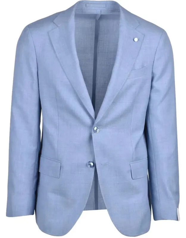 Virgin Wool Round Jacket
