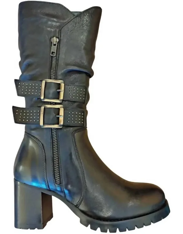 Tanya Leather Boots