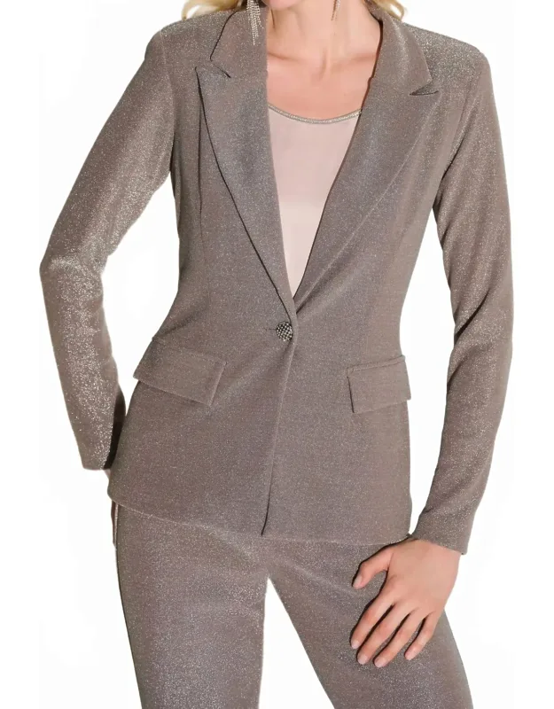 Sparkling Fitted Blazer