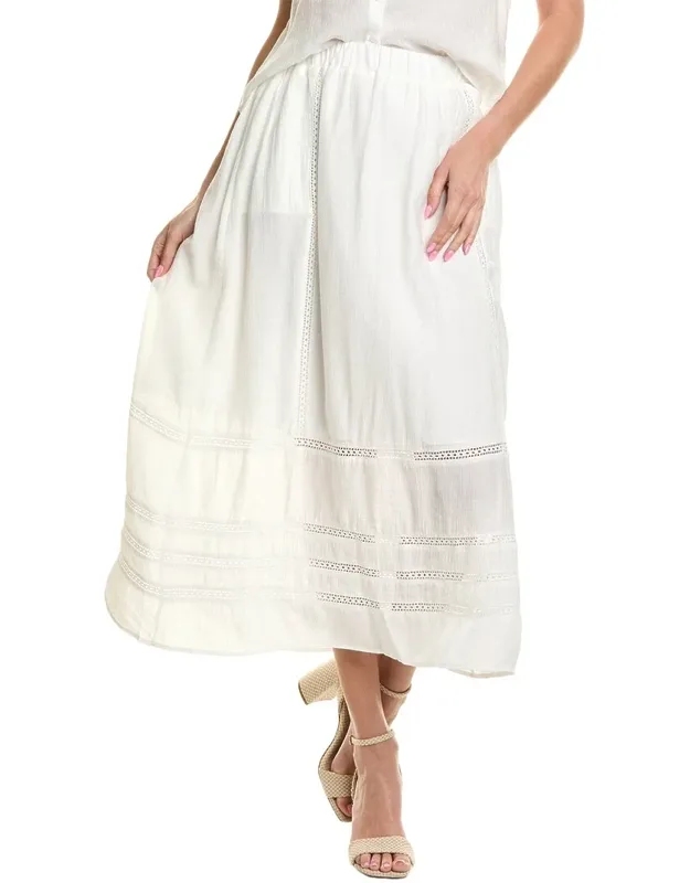 Lace Trim Skirt