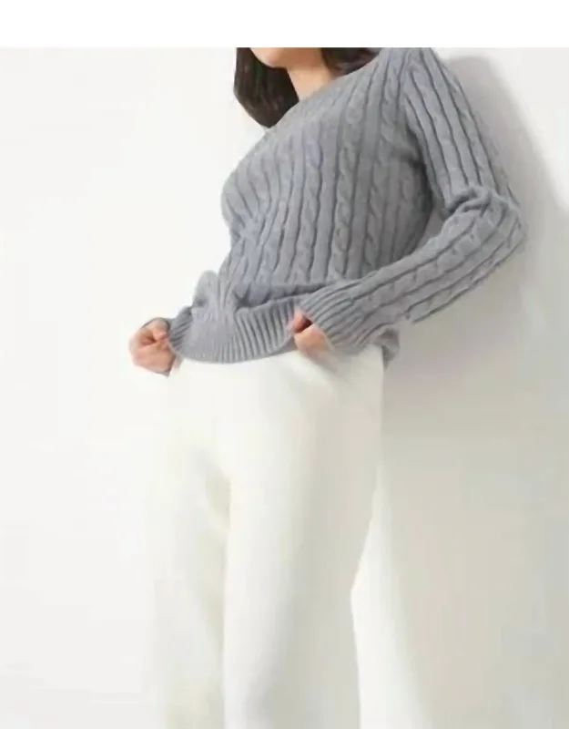 Cable Knit Sweater