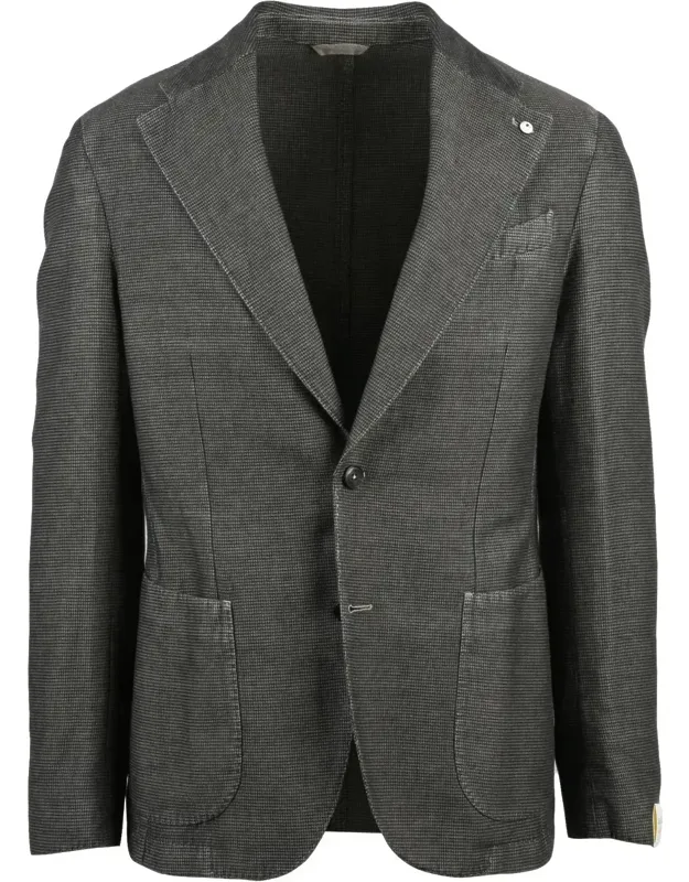 Linen Cotton Rounded Jacket