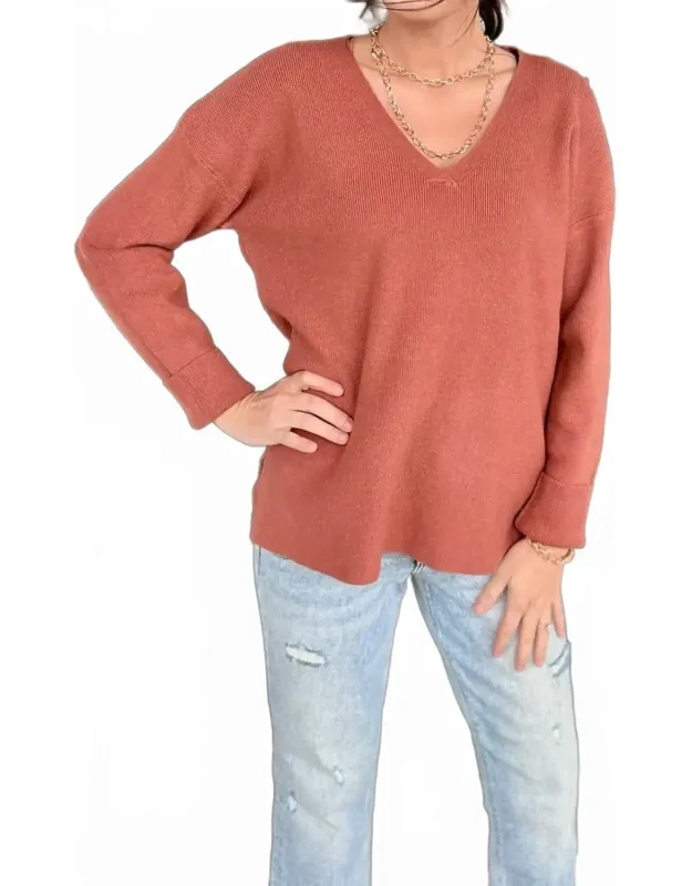 Lightweight V-neck Sweater