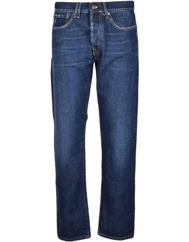 Standard Regular Straight Cotton Jeans