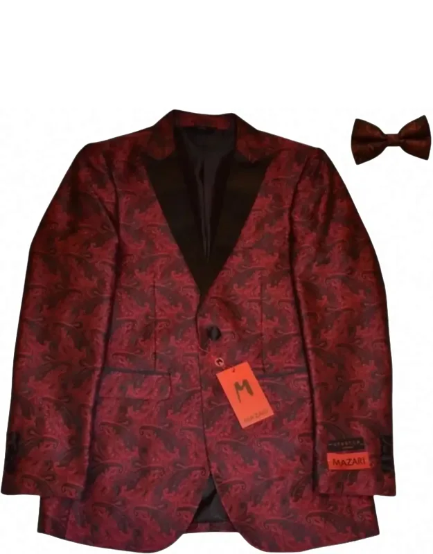 Modern Fit Tuxedo With Bow Tie