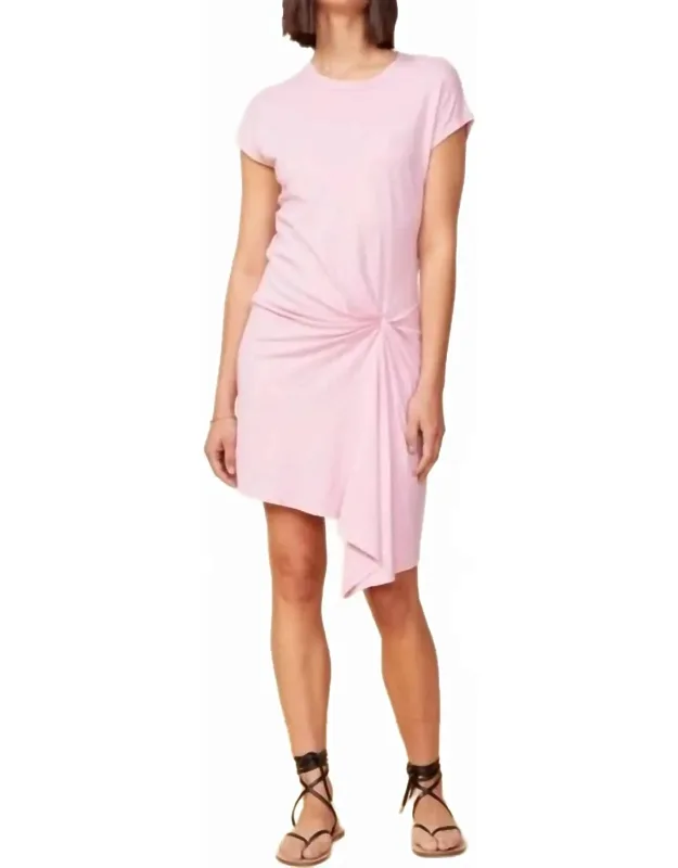 Tucked Front Tee Dress