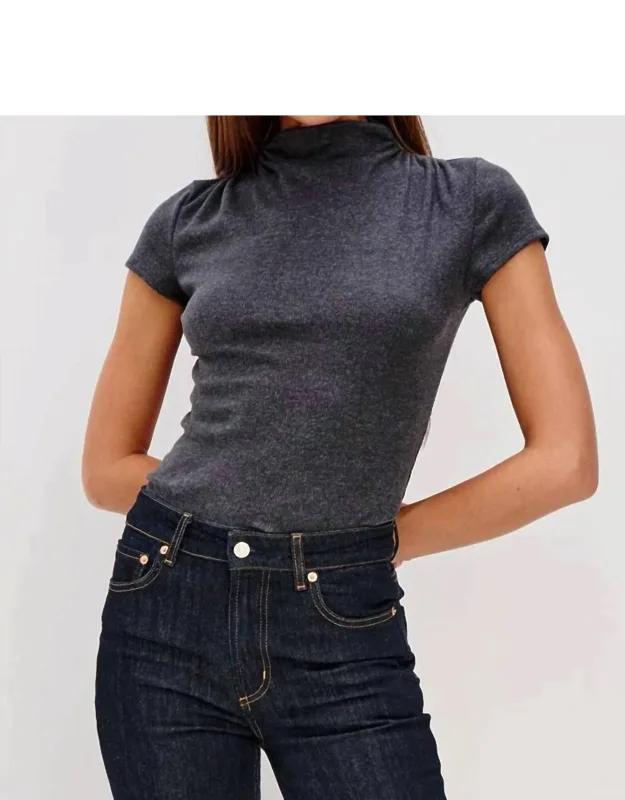 Isobel Mock Neck Top