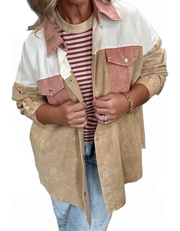 Mineral Wash Jacket