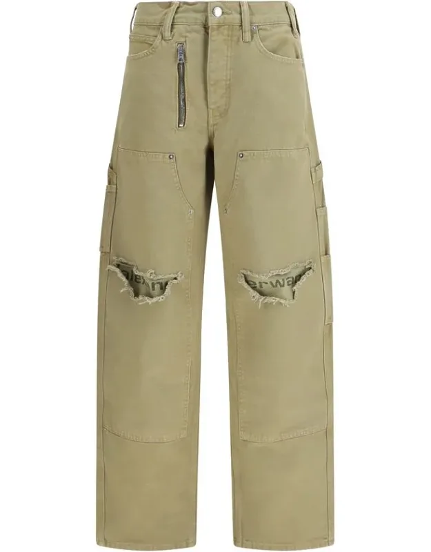 Cotton Cargo Pants