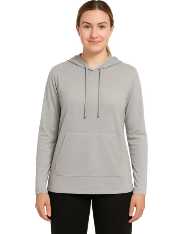 Loose Fit Cotton Lightweight Casual Pullover Drawstring Hoodie With Pocket