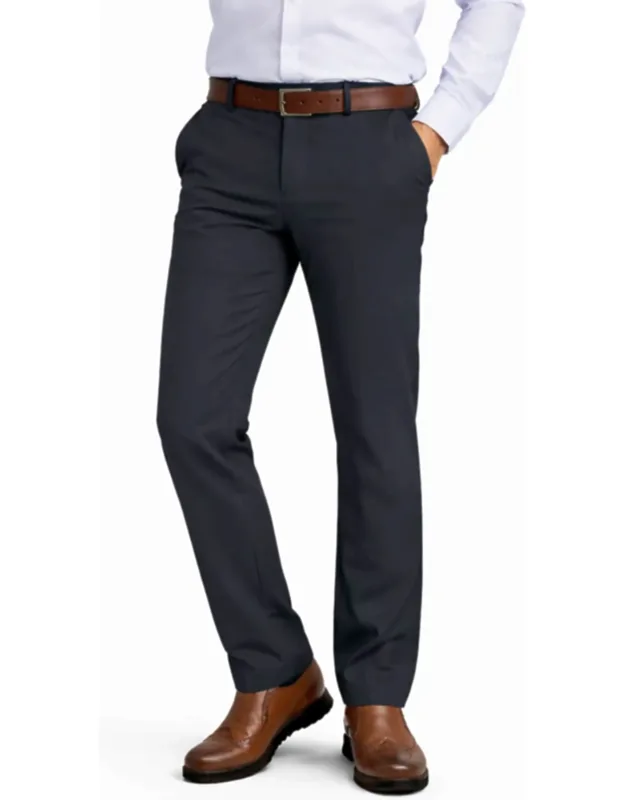 Dress N Comfort Flex Stretch Slim Fit Dress Pants