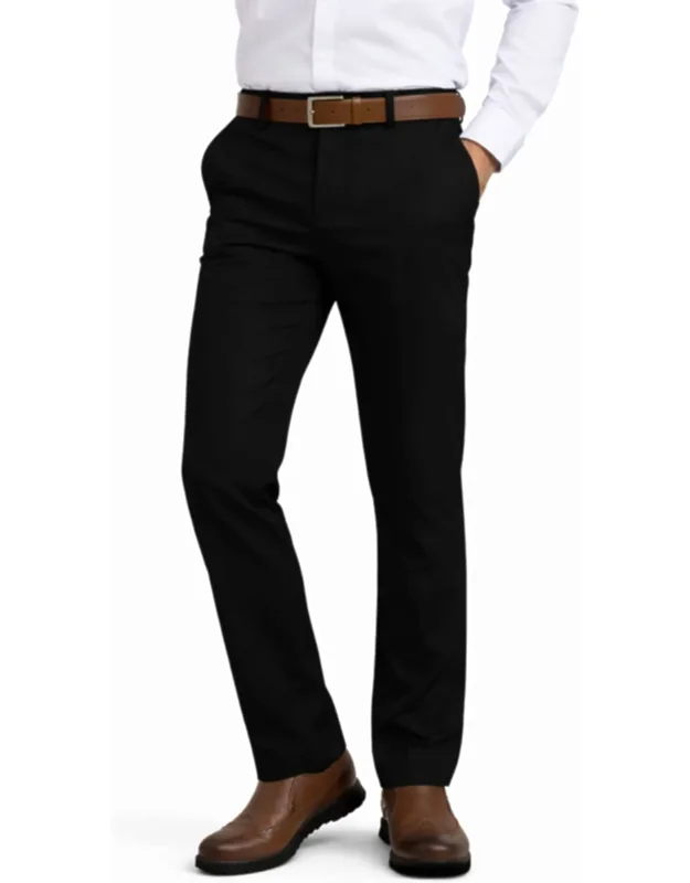 Dress N Comfort Flex Stretch Slim Fit Dress Pants