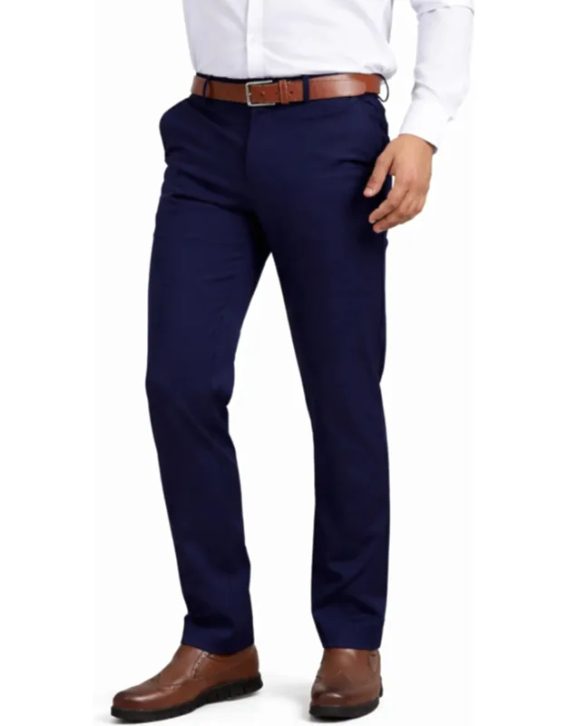Dress N Comfort Flex Stretch Slim Fit Dress Pants