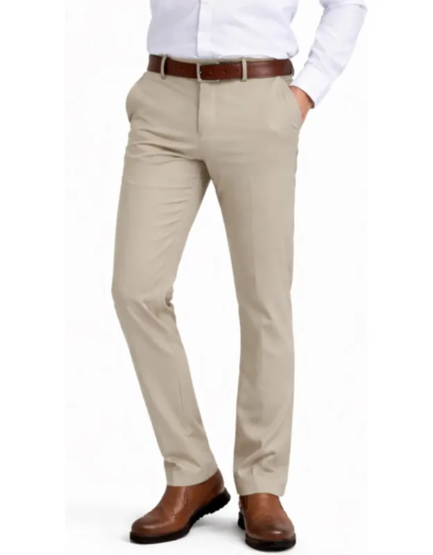 Dress N Comfort Flex Stretch Slim Fit Dress Pants