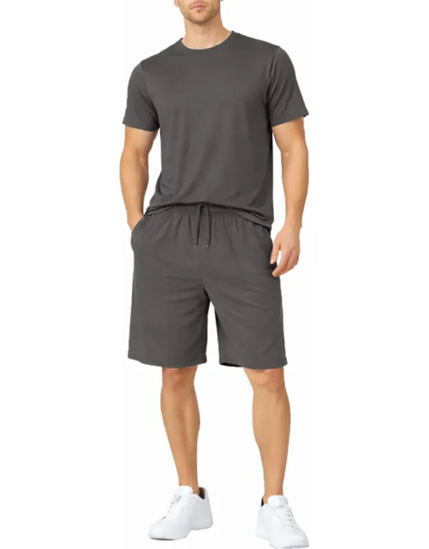 2 Piece Athletic Tee & Short Set