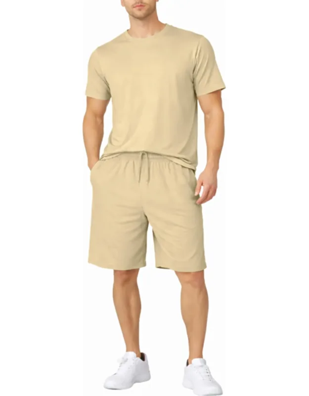 2 Piece Athletic Tee & Short Set