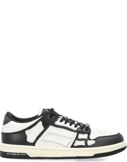 Skel Colour-block Leather Sneakers