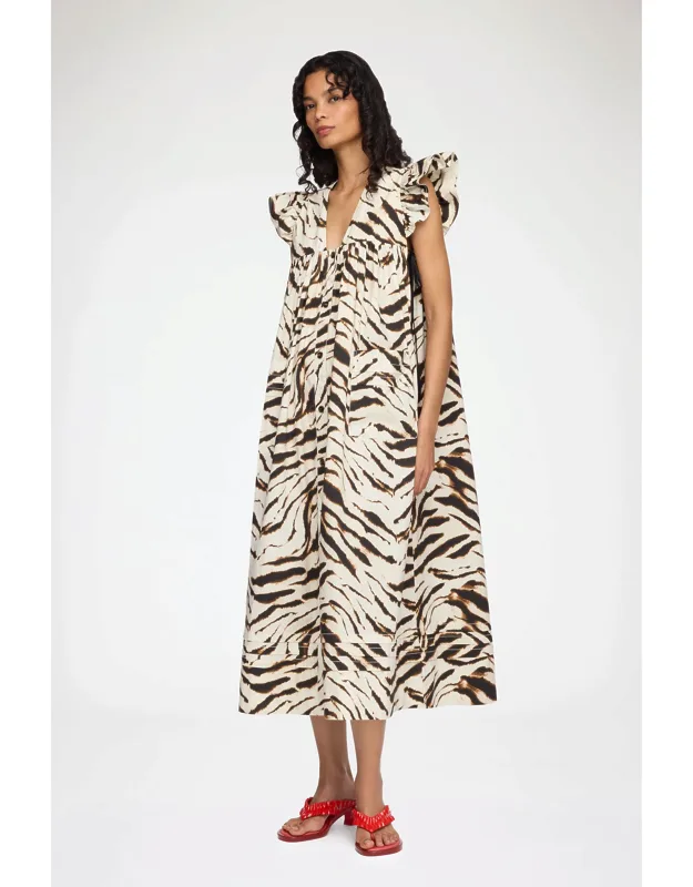 Printed Cotton Dress
