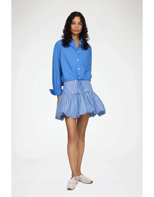 Nouvean Skirt In Blue Stripes