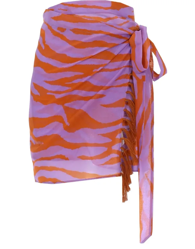 Pareo With Animal Print