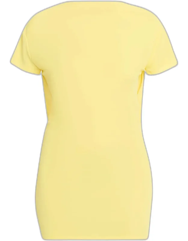 Cowl-back Mini Dress