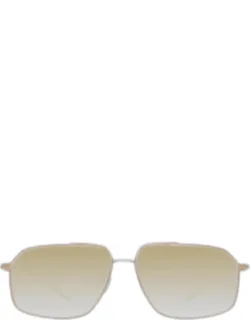 Double-bridge Titanium Aviator Sunglasses