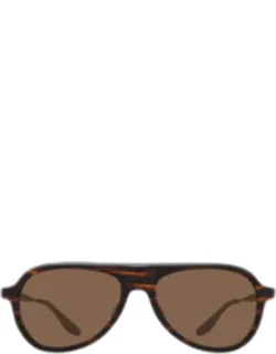 Acetate And Titanium Aviator Sunglasses