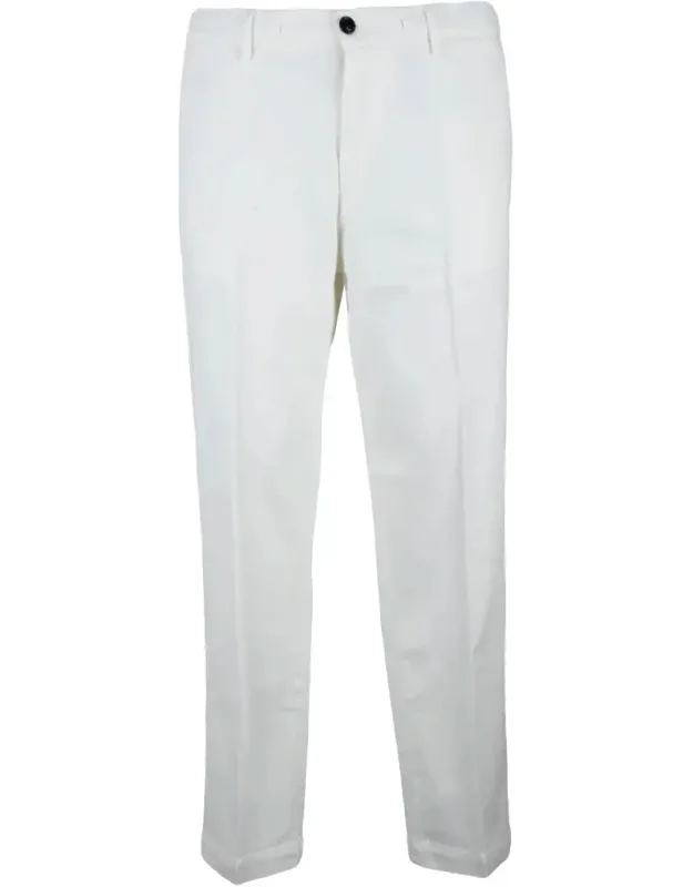 Lyocell Cotton Stretch Trousers