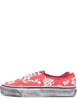 Premium Authentic Floral-print Sneakers