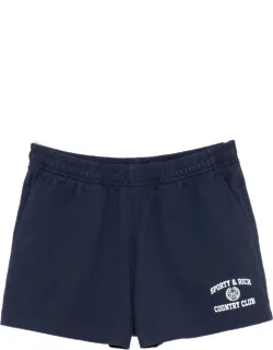 Logo-print Elasticated Shorts