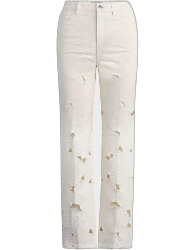 The Margot Embroidered Jeans
