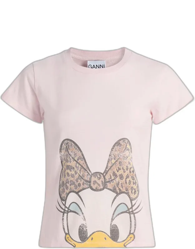 Daisy Cotton Jersey T-shirt
