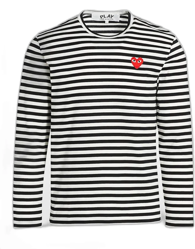Heart Long-sleeve Cotton Tee