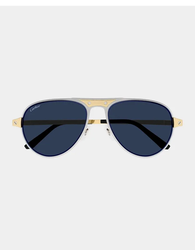 Santos Evolution 58mm Pilot Sunglass