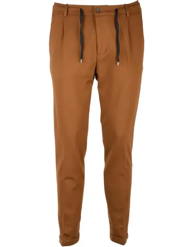 Cotton Viscose Stretch Trousers