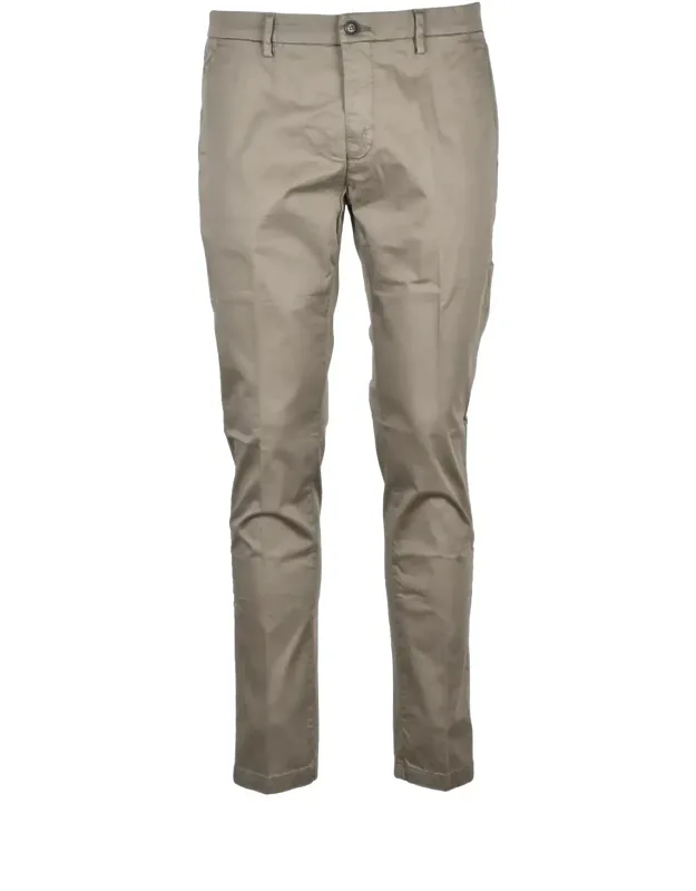 Cotton Stretch Trousers