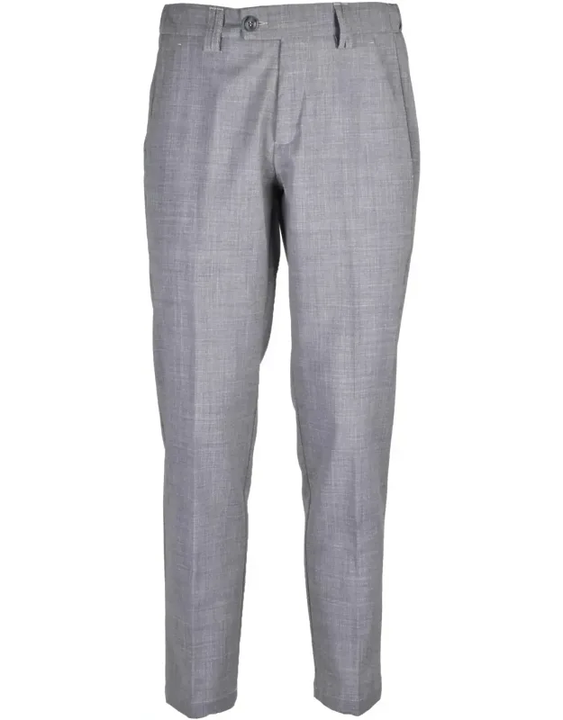 Wool Polyester Stretch Trousers