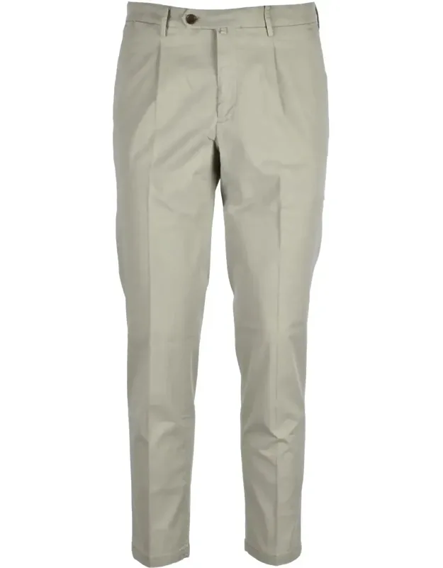 Tencel Cotton Stretch Trousers