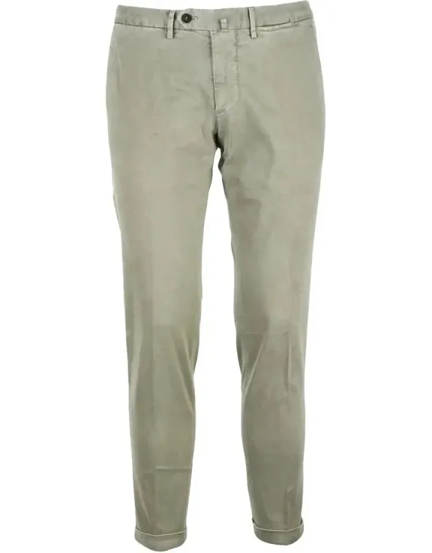 Cotton Stretch Trousers