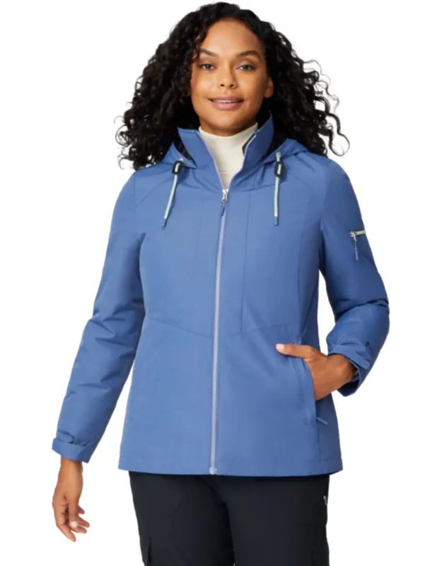 3-in-1 Systems Jacket With Water- And Wind-resistant Shell And Plush Lining