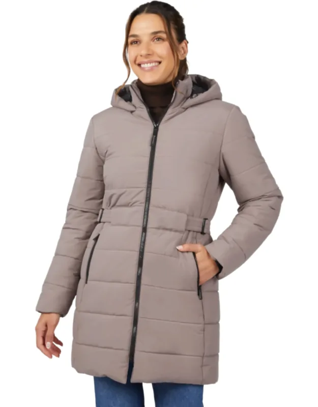 Cirrus Quilted Long Puffer Jacket
