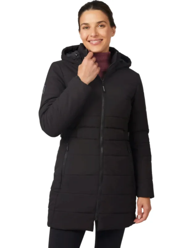 Cirrus Quilted Long Puffer Jacket