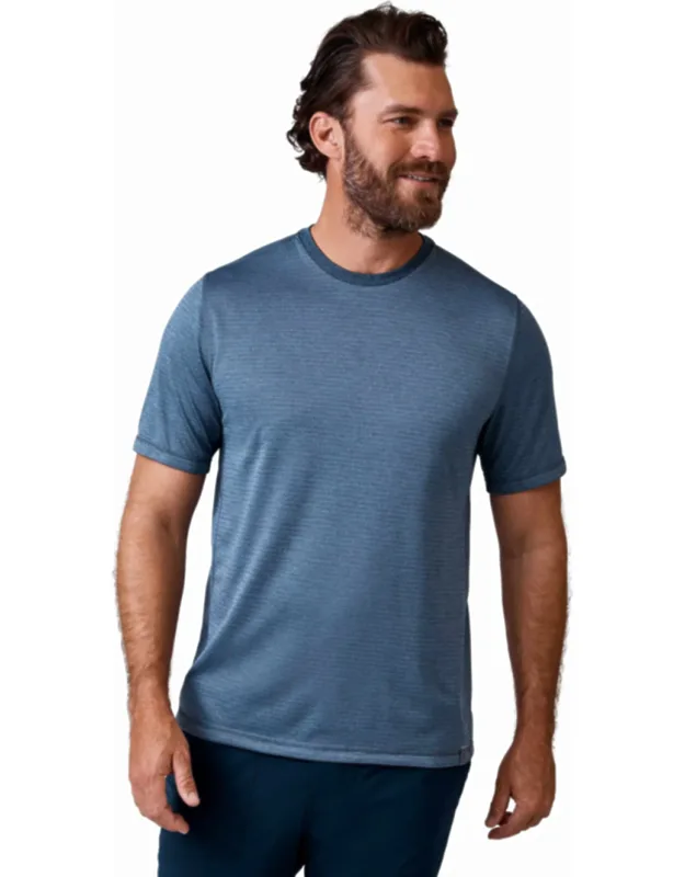 Tech Jacquard Short Sleeve Crew Neck T-shirt